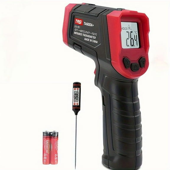 Infrared Thermometer, Digital Laser Temperature Meter -37°F~1022°F (-32°C~550°C) IR Temperature Gun (Not for Humans) Ideal for Cooking, Frying, Kitchen, Barbecue, Meat, Sugar, Freezer