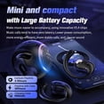 thumbnail image 6 of Open Ear Headphones Over the Ear Earbuds Wireless for Kids, Waterproof Small Mini Portable Bluetooth Speaker with Earbuds, OWS Hanging Earphones Air Bone Conduction Headphones 5.4 Bluetooth Headset, 6 of 7