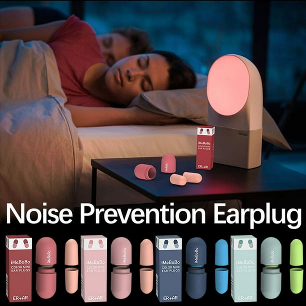 onlyliua para El Hogar Tapones para Los Oídos Antirruido con Súper Aislamiento Acústico y Espuma Viscoelástica para Dormir Tapones para Los Oídos con Esponja Silenciadora para Dormir