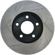 StopTech Power Slot 94-02 Mustang (Excl Cobra) / 03-04 Mustang Base/GT Front Left Slotted Rotor Fits select: 2002 ,2003-2004 FORD MUSTANG