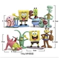 thumbnail image 1 of 8pcs Easter Spongebob Squarepants,patrick Star Cartoon Anime Doll Kids Halloween Gift Toy Set, 1 of 1