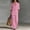 F5-Pink, variant on Textilo 2 Piece Outfit for Women Cotton Linen Button Up Long Sleeve Shirt and Pants Set with Pockets Wide Leg Elastic Waist Outfits Cozy Loose-Fit Breathable Summer Travel Casual Activewear,Beige L