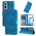 thumbnail image 1 of Funda tipo cartera GANGXUN para OnePlus Nord CE 4 , diseño girasol, cuero PU, soporte, cierre magnético, tarjetero, 1 of 5