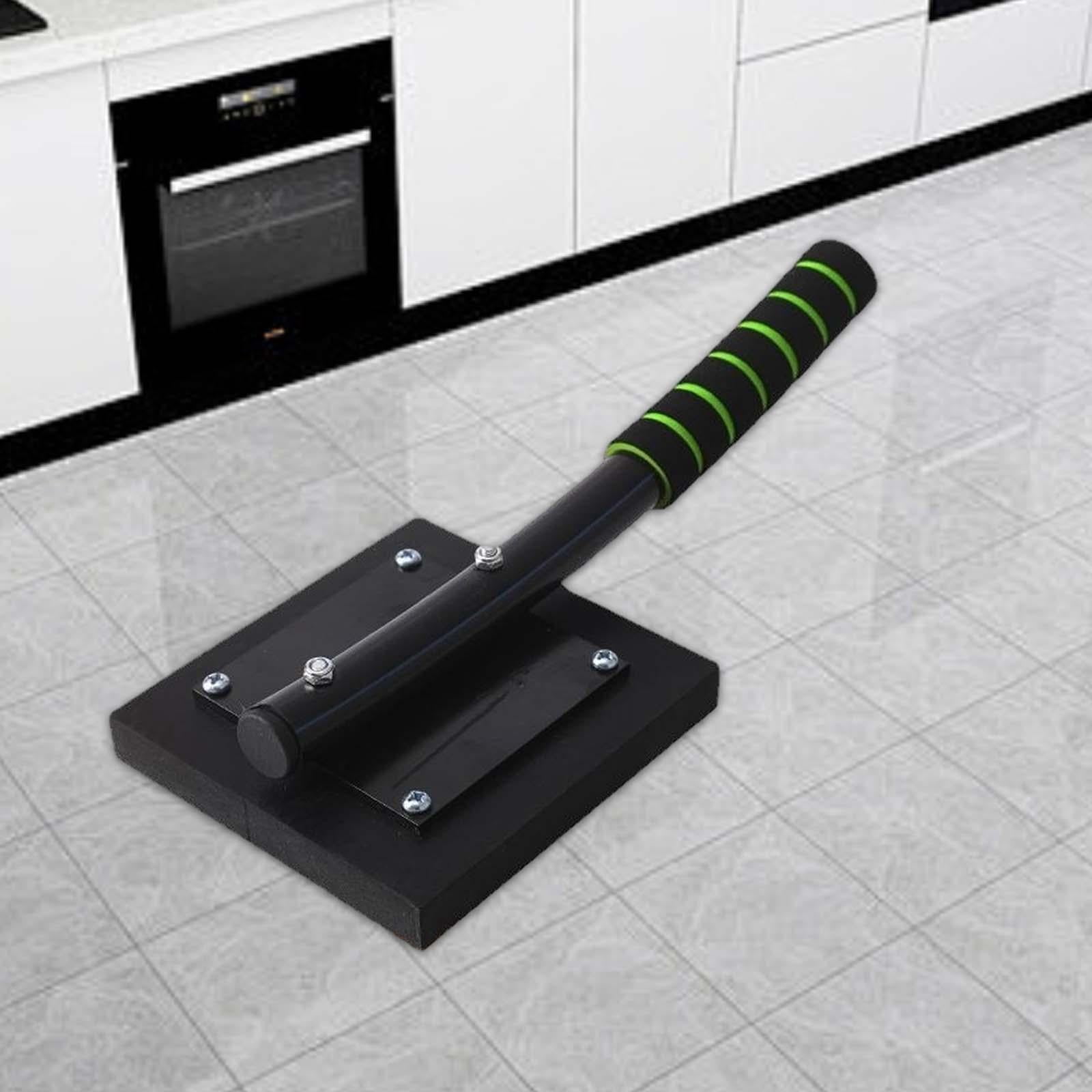 TISHITA Rubber Clapper Flooring Tool Tile Clapper for Wood Flat Ceramic Tiles Comfortable Grip Durable Tile Paving Tool Rubber Hammer S
