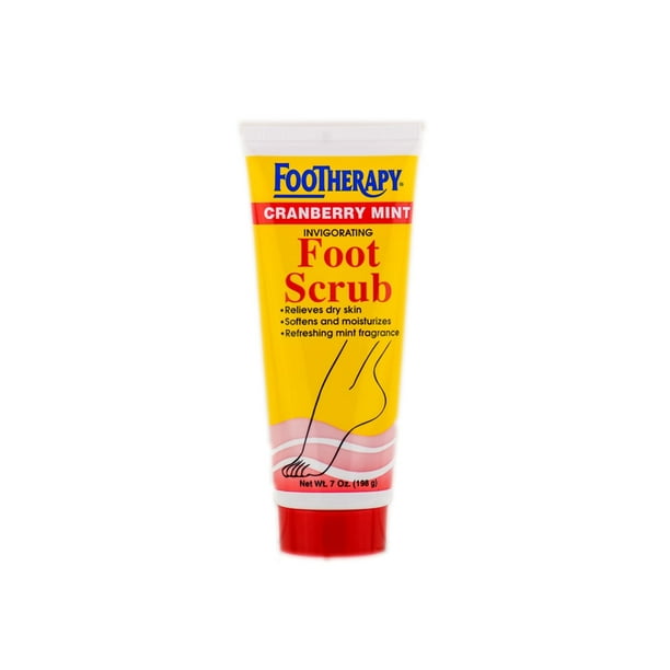 QUEEN HELENE Footherapy Cranberry Mint Foot Scrub, 7 oz - Walmart.com ...