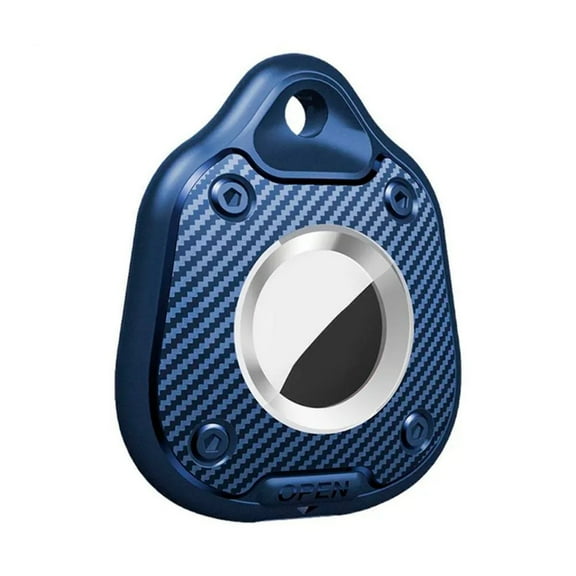 Rome Tech Waterproof Fob Case for AirTag, Blue