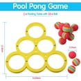 Supbessel Pool Toys and Games, Floating Throwing Game with 12 Balls ...