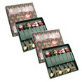 thumbnail image 1 of Oleegame 2PC Stainless Steel Cutlery Set Christmas Tableware Set Stainless Steel Spoon Gift Set Dessert Spoon Fork Coffee Spoon Christmas Pendant Spoon Tableware Set Gift, 1 of 9