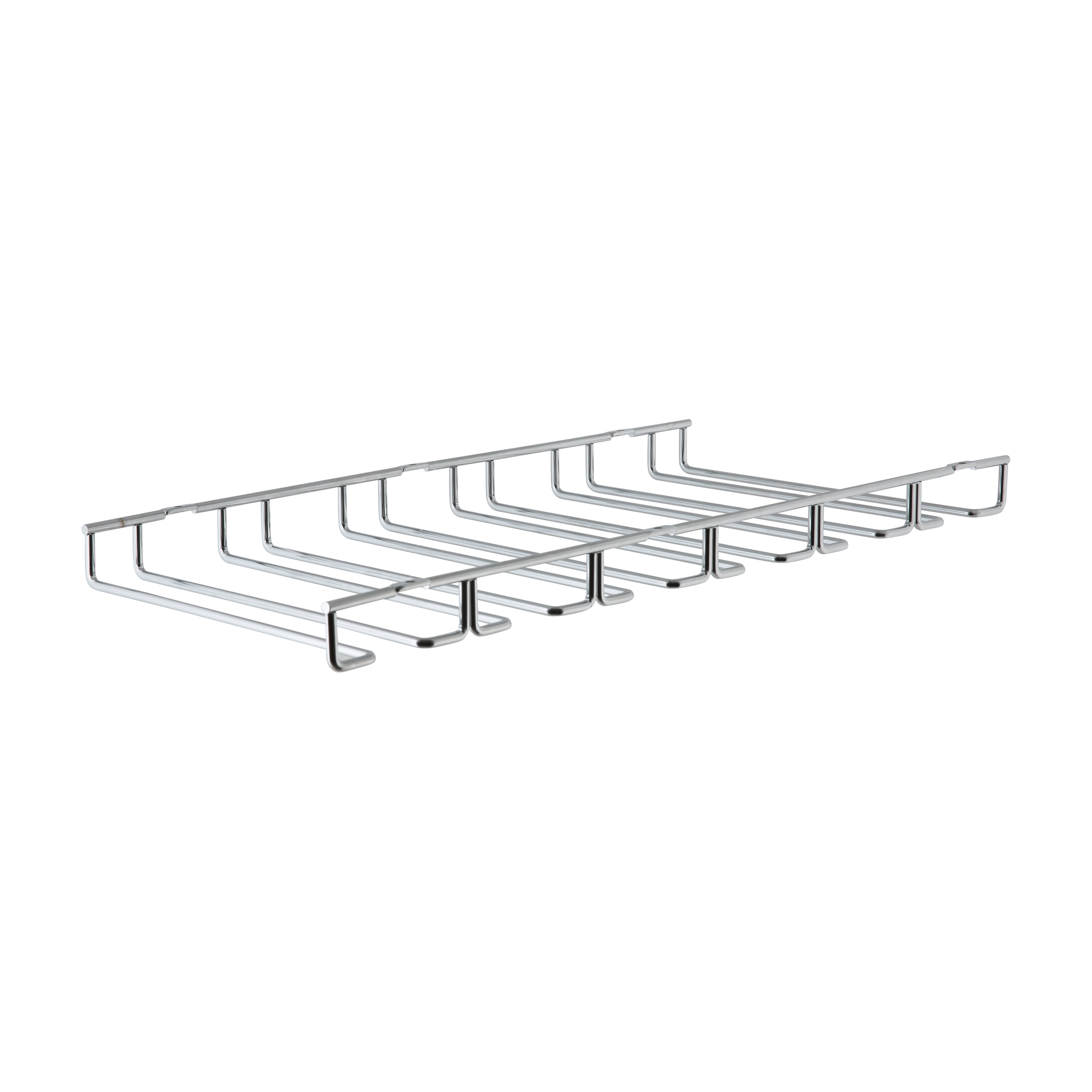 Organize It All Stemware Rack in Chrome