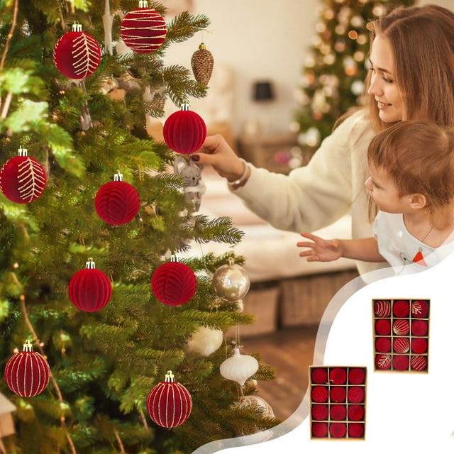 Wzzjkit Mini Christmas Tree with LED Lights, Artificial Christmas Tree Festival Lights - Small Tabletop Tree for Desk or Table - Easy Setup Holiday Decorations