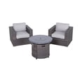 thumbnail image 6 of Living Source High-Density Polyethylene Wicker 2 - Person Seating Group Cushions, 6 of 12