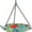Green, variant on Nature's Way Bird Products GHF7 Hand Blown Illuminated Top Fill Hummingbird Feeder