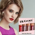 thumbnail image 3 of Matte Lipstick, Moisturizing Lipstick, Long-Lasting Waterproof Lipstick Set, Soft Smooth Texture, Natural Pigments, Easy To Wear, Non-Sticky, Vivid Color, Suitable for All Skin Types, 3 of 4