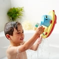 thumbnail image 6 of Green Toys: My First Tugboat - Blue Top - Floating Bathtime Toy, Watercraft Vehicle, Scoop & Pour Water Play, Recycled Plastic, Kid-Toddler-Baby 6 Mo+, 6 of 9
