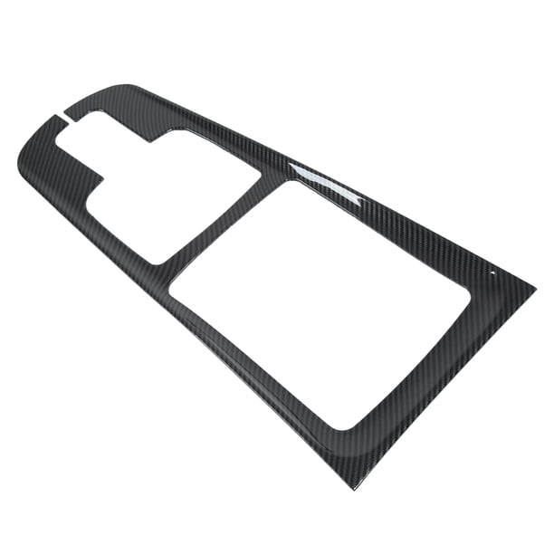 Moldura del panel de control central Bling Bling Estilo fibra de carbono