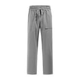 thumbnail image 3 of Paiwinds Men's Cuffed Cargo Jogger Pants Slim Fit Fleece Lined with Elastic Waist for Running, Athletic, Casual Wear and Daily Activities, 3 of 8