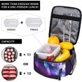 thumbnail image 4 of Galaxy Wolf Reusable Lunch Box Insulated LunchBox Cooler Lunch Bag, 4 of 6
