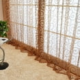 thumbnail image 2 of Nueva bufanda de tul floral para puerta, cenefas, cortinas transparentes para ventana Scienceny JJ2991-05, 2 of 2