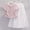 A39 Pink, variant on Kids Girls Two Piece Outfit Ruched Layered Look Short Sleeve T Shirt Top And Tiered Bowknot Long Skirt Set Children Casual Summer Clothes Tween Sweet Playwear Suit