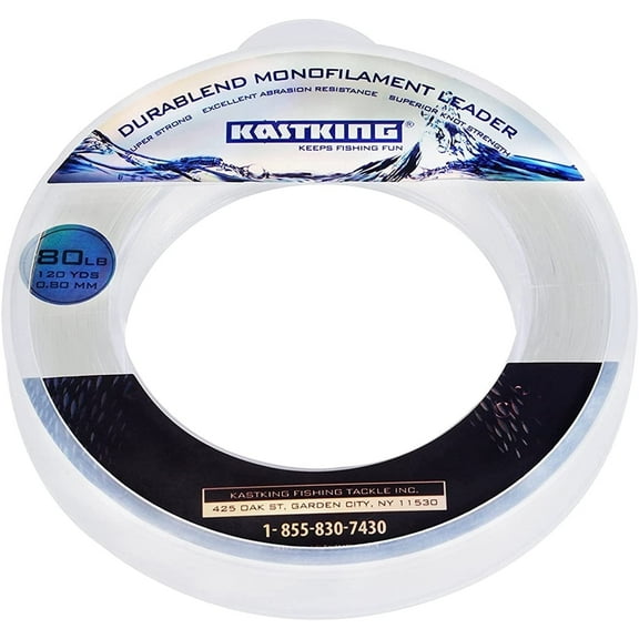 KastKing Monofilament Leader Line Fishing lines- Premium Saltwater Mono Leader Materials -DuraBlend