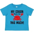 thumbnail image 3 of Inktastic My Cousin Loves Me Boys Boys or Girls Toddler T-Shirt, 3 of 5