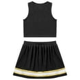 thumbnail image 3 of Alvivi Kids Girls Cheer Leader Costume Cheerleading Crop Top with Pleated Skirt Set 6-16, 3 of 7