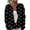 AA#-012 Black, variant on Valentine's Day Long 3/4 Sleeve Cardigans for Women Sprint Cardigans for Women Lightweight Open Front Shrug Cardigan Love Heart print Dressy Draped Floral Cardigan