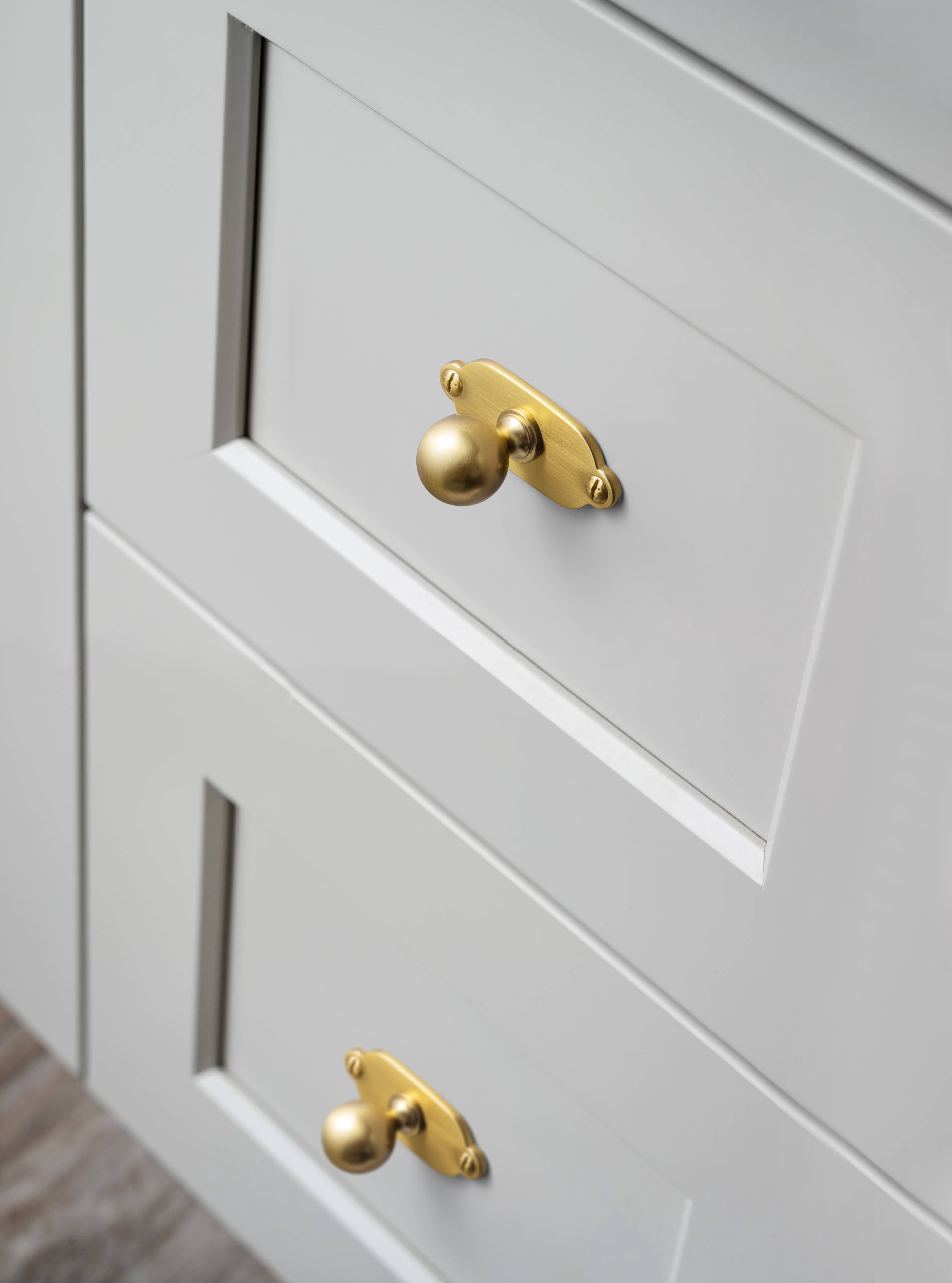 Goo-Ki 12 Pack Brushed Gold Cabinet Knobs with Backplate for Drawer Cupboard, 0.94" Dia Drawer Knob Handle Zinc Alloy Hardware