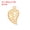 Light Gold, variant on Leaf Pendants, 50 Pack Metal Tree Leaf Beads Bulk Leaves Charm Mesh for Jewelry Making, Rose Gold