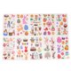 thumbnail image 3 of Chic Decals 20 Sheets Self-Adhesive Stickers Ideal For Kids And Adults Celebrating Easter Or Valentine'S Day With Assorted Color Designs, 3 of 3