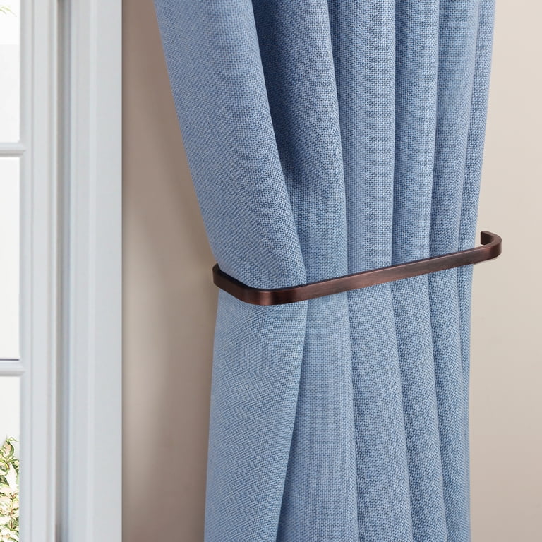 Elastic Flower Curtain Tiebacks - Adjustable Fabric Holdbacks For Kitchen, Bathroom, Bedroom