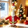 thumbnail image 4 of Sruoe Christmas Porch Goose Outfits, 23 Inch Porch Goose Clothes, Goose Clothes Dress, Duck Sculpture Clothes for Lawn Statue Cement Statue Yard Patio Party Decoration, 4 of 8