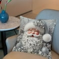 thumbnail image 7 of Christmas Throw Pillow Covers for Winter Decor 18x18" Christmas Pillowcase Winter Snowman Cushion Cover Christmas Throw Pillowcase Sofa Bed Cushion Covers, 7 of 7