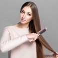 thumbnail image 3 of Peine eléctrico de aire caliente, cepillo alisador de pelo, rizador de pelo de cerámica, UE (rosa) Tmvgtek Cuidado Belleza, 3 of 9