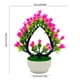 thumbnail image 3 of Ramo de flores artificiales realistas para decoración del hogar., 3 of 6