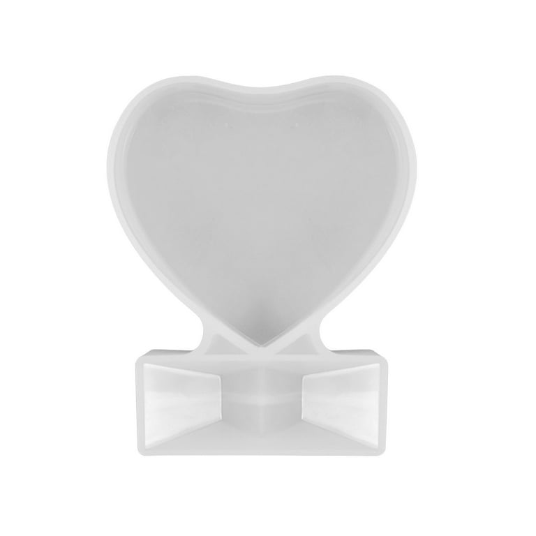 Heart Shape DIY Picture Frame Molds Silicone Resin Mold for Home