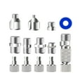 thumbnail image 3 of Juego de adaptadores de aerógrafo de 13 Uds., accesorios portátiles resistentes y duraderos de 1/8 "para compresor de aire, conector de desconexión de perfecl Adaptador rápido para aerógrafo, 3 of 8