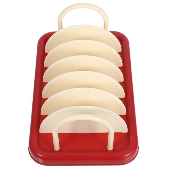 LOLIPPYY plastic dish drying rack Dish Drying Rack Red Moisture Resistance 1Pcs for Kitchen Organization