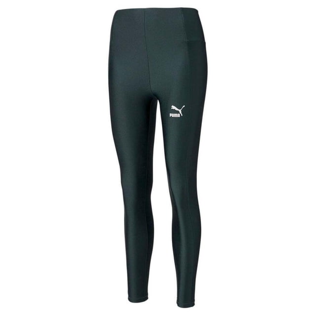 Legging Puma Classics Shiny para Mujer 531610-80 verde S