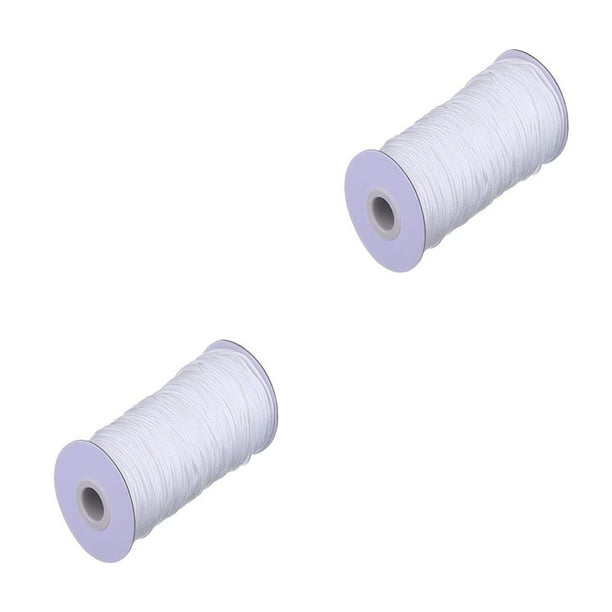 Wosthever Window Blind String Flexible Shaft Wheel Streamlined Rope Good Pull Durability Design Roll Curtain Painting for Window-shades 14MM*100M 2piezas Wosthever CBP372158