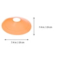 thumbnail image 3 of OULII 26pcs Football Training Marker LDPE Coaches Equipment for Fan Gear, 3 of 6