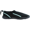 NORTY Womens Water Shoes Adult Female Surf Shoes Black Turquoise 6 - Walmart.com