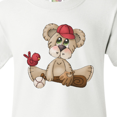 thumbnail image 4 of Inktastic Baseball Teddy Bear Youth T-Shirt, 4 of 5