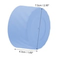 thumbnail image 2 of Unique Bargains 1 Pc Protective Spiral Pattern Water Bottle Boot Silicone Light Blue, 2 of 5