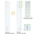 thumbnail image 4 of HOOMEE - Sello de ventana deslizante y ajustable para ventana con tubo para aire acondicionado portátil (14 x 91 pulgadas) - nuevo: 35 x 232 cm - US, 4 of 5