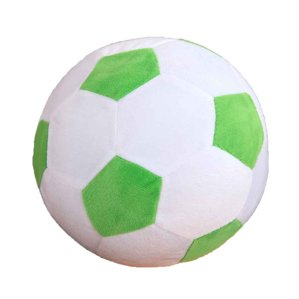 Cartoon Soccer Ball Pillow Stuffed Plush Baby Football Soccer Sports