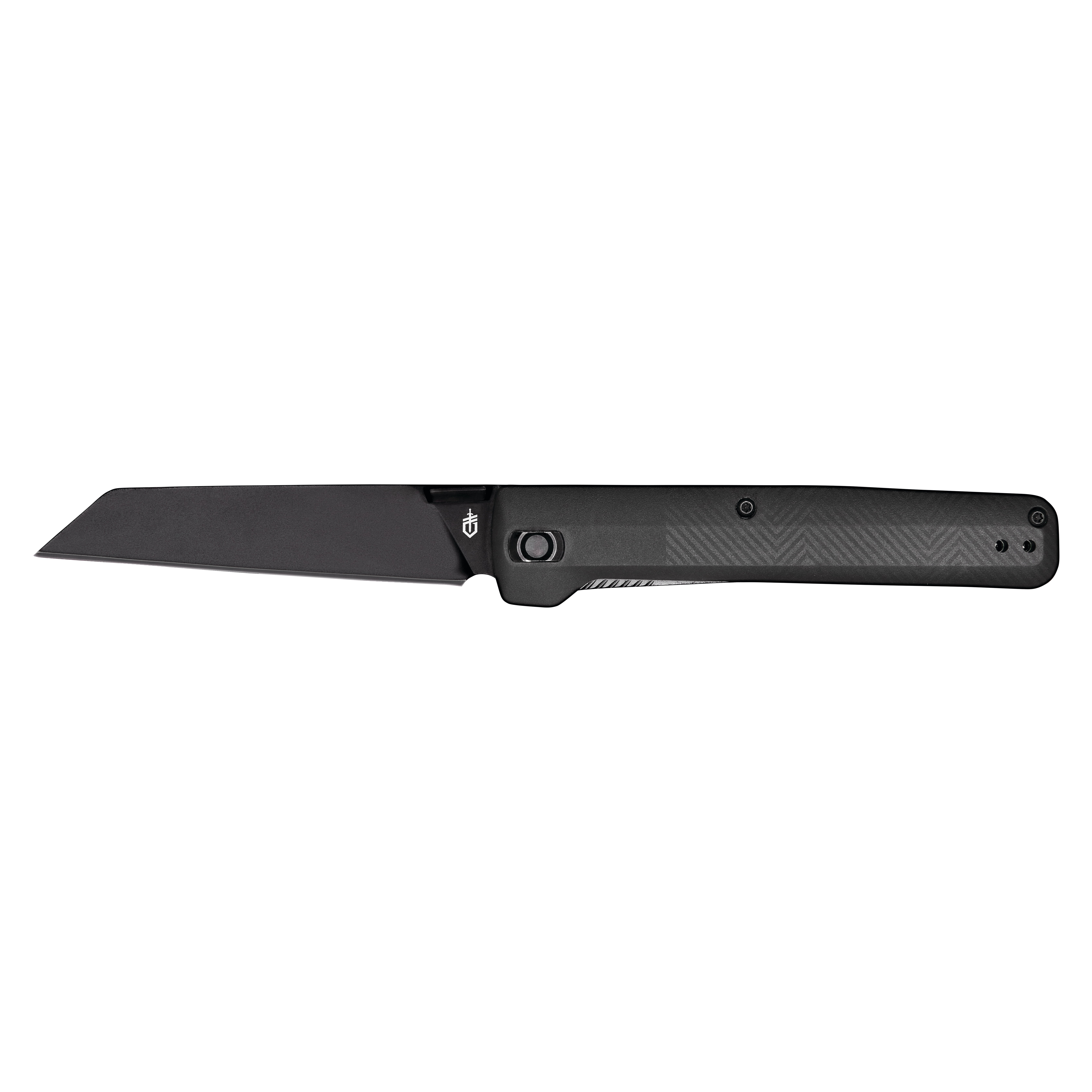 Gerber Pledge Knife, Grey, Plain Edge, Reverse Tanto Blade