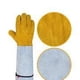 thumbnail image 5 of Guantes de trabajo para trabajos de jardinería, anti-punción, anti-punción prolongada, para apicultura, guantes de soldadura con arco de argón, anti-cortes, de piel de vaca, para jardinería y arte, 5 of 5