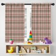thumbnail image 5 of Blackout Kids Curtains,Red and Green Plaid Christmas Pattern Childrens Insulated Curtains Set Of 2,Bedroom Essentials,Toddler Room Decor 42"x54", 5 of 5