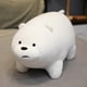 thumbnail image 3 of We Bare Bears Plush Doll Ice Bear/Grizzly/Panda Stuffed Toy The Three Bare Bears Cartoon Figure Cushion Ornament for Kid, 3 of 3